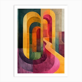 Abstract Painting 100 Art Print