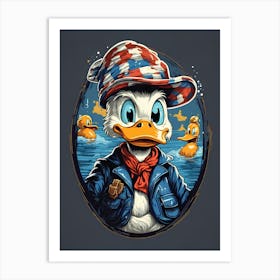 Donald Duck 5 Art Print