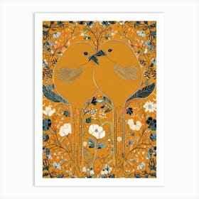 Two Birds In Love Art Print