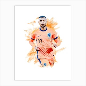 Cody Gakpo Art Print