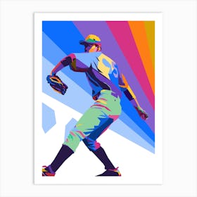 Baseball Art Print