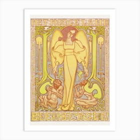 The Hoogeland Beekbergen, Jan Toorop Art Print