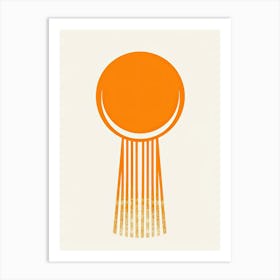 Athens Abstract Energy Minimalist Bauhaus Art Print