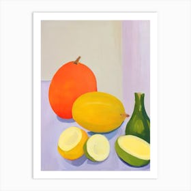 Spaghetti Squash Tablescape vegetable Art Print