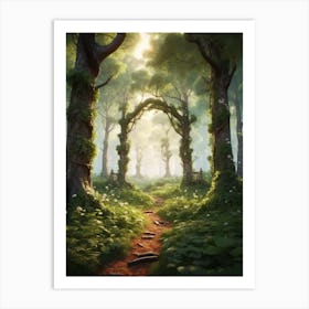 Fairytale Forest Art Print