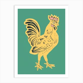 Rooster Art Print