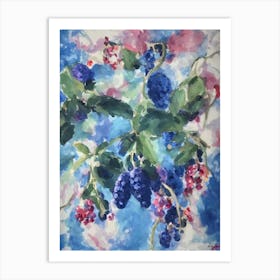 Marionberry 1 Classic Fruit Art Print