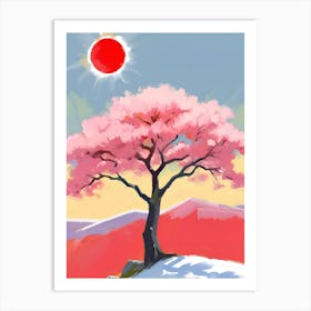 Sakura Tree 3 Art Print