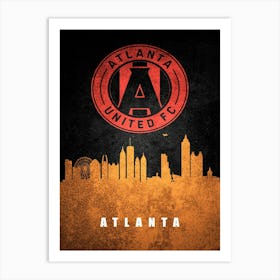 Atlanta United Art Print