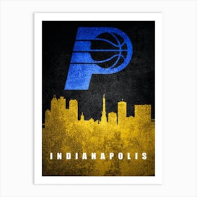 Indiana Pacers Art Print