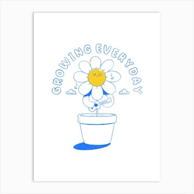 Growing Everyday Art Print