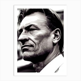 Portrait Hervé Renard Affiche