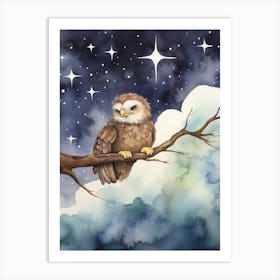 Baby Eagle 2 Sleeping In The Clouds Art Print