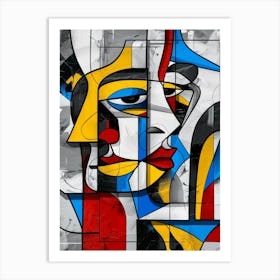 Abstract Painting 2585 Art Print