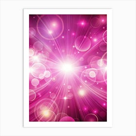 Pink Abstract Background No Text (6) Art Print