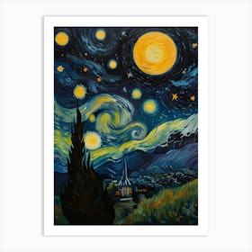 Starry Night 34 Art Print