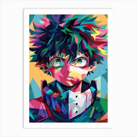 Izuku Midoriya Art Print