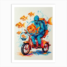 Goldfish Art Print