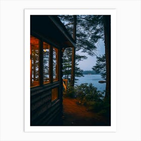 Cabin In The Woods 9 Art Print