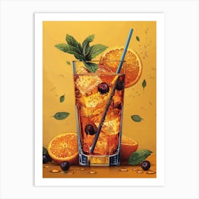 Iced Tea 12 Art Print