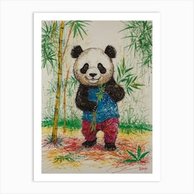 Panda Bear 18 Art Print