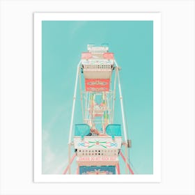 Ferris Wheel Nostalgia Art Print