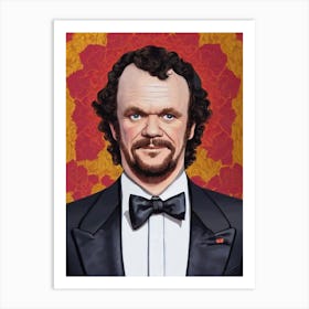 John C Reilly Illustration Movies Art Print