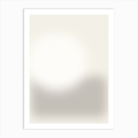 Blurred - Simplicity Art Print