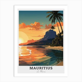 Mauritus Travel Art Print