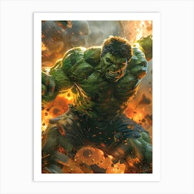 Hulk 19 Art Print