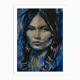 Indian Woman 3 Art Print