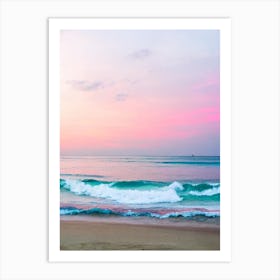 Koh Kood Beach, Thailand Pink Photography 1 Art Print