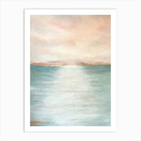 Pastel - No 3 - Sunset Art Print