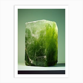 Green Stone, Stones Art Art Print