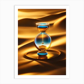 Hourglass In The Sand 1 Art Print