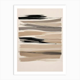 Muted Neutrals Abstract 11 Living Room Art Print (8) Art Print