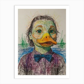 Duck! Art Print