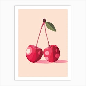 Cherry Illustration Art Print