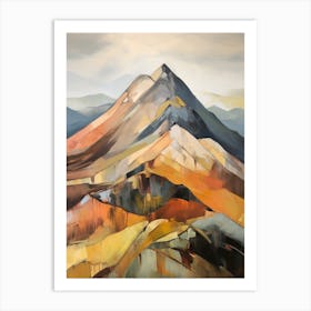 Beinn An Dothaidh Scotland 3 Mountain Painting Art Print