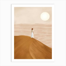 Endless Dunes Art Print