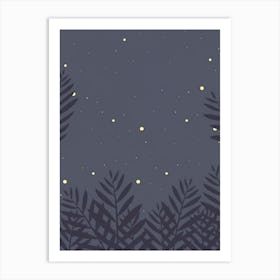 Night Sky With Stars Art Print