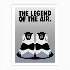 Nike Legend Of The Air Art Print