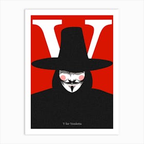 VENDETTA Art Print