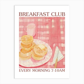 Breakfast Club Crumpets 3 Art Print