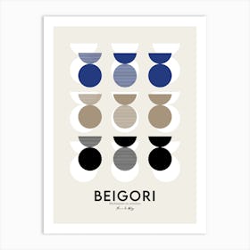 Beigori - Collection "Sur la route de Cercal" - Manon de Molay Art Print