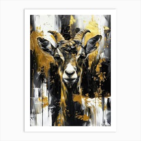 Goat Canvas Print 2 Art Print