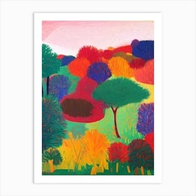 Andasibe Abstract Colourful Art Print