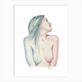 Nude Woman 1 Art Print