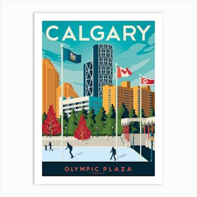 Calgary Canada Art Print