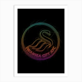 Swansea City 1 Art Print